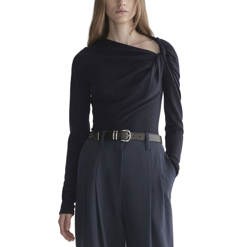 A.L.C. Womens  Lizzy Wool Top, Blue